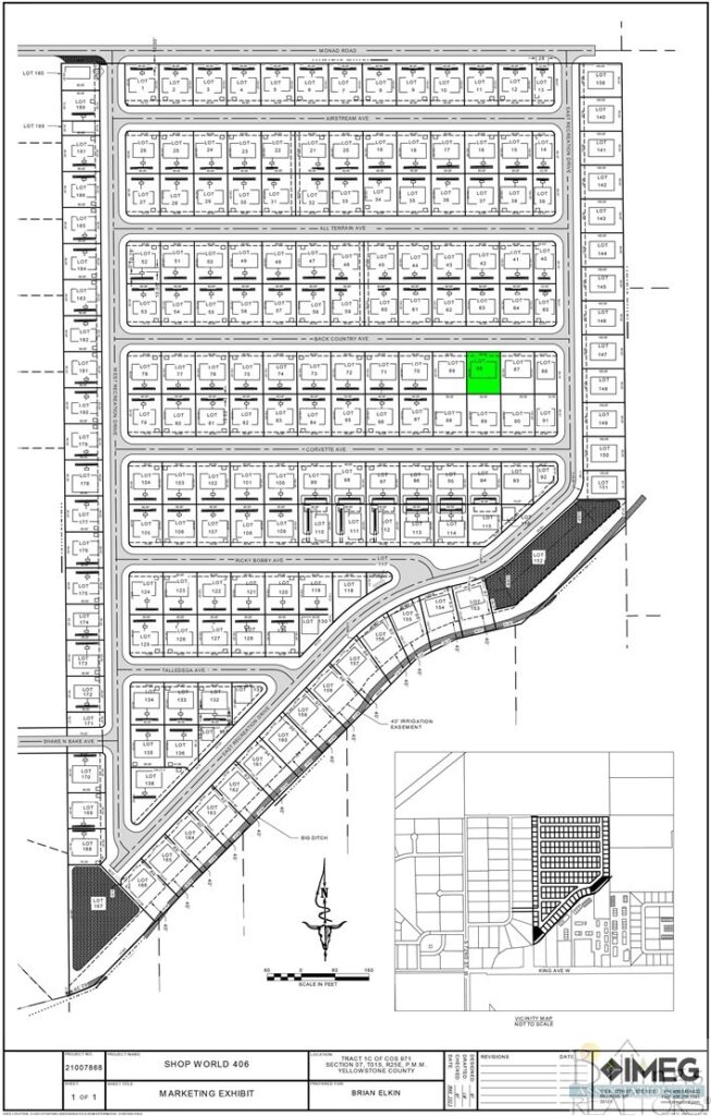 Lot 68 Backcountry Avenue, Billings, MT Commercial in Billings, MT photo 2