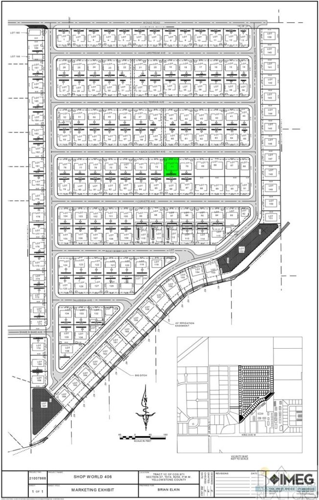 Lot 71 Backcountry Avenue, Billings, MT Commercial in Billings, MT photo 2