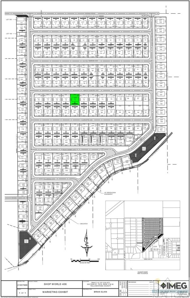 Lot 74 Backcountry Avenue, Billings, MT Commercial in Billings, MT photo 2