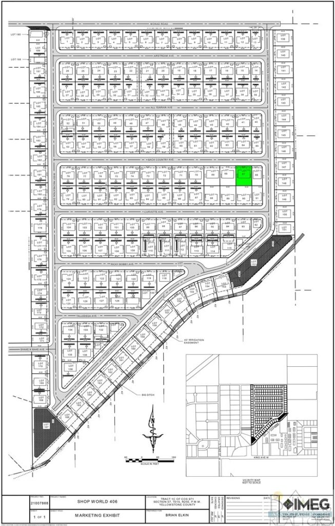Lot 67 Backcountry Avenue, Billings, MT Commercial in Billings, MT photo 2
